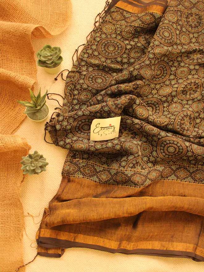 Black Kai Falak Saree