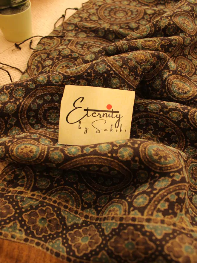 Black Kai Falak Saree