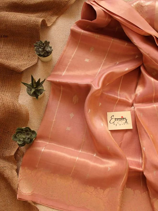 Handwoven Tissue Banarasi Saree