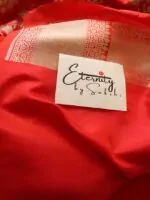 Orange Handwoven Silk Banarasi Saree 1