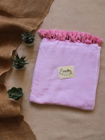 Pink Breezy Saree