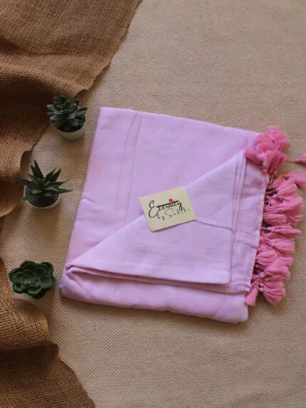 Pink Breezy Saree