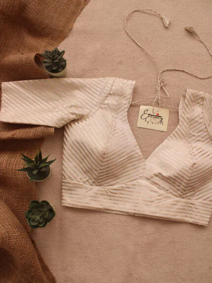 White Stripes Blouse