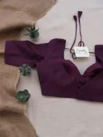 Rosy Madhubala With Sleeves Blouse