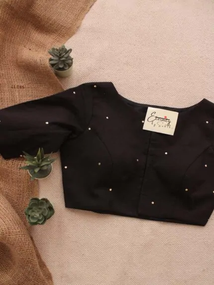 Black Badla Blouse