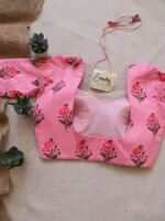 Pink Floral Blouse