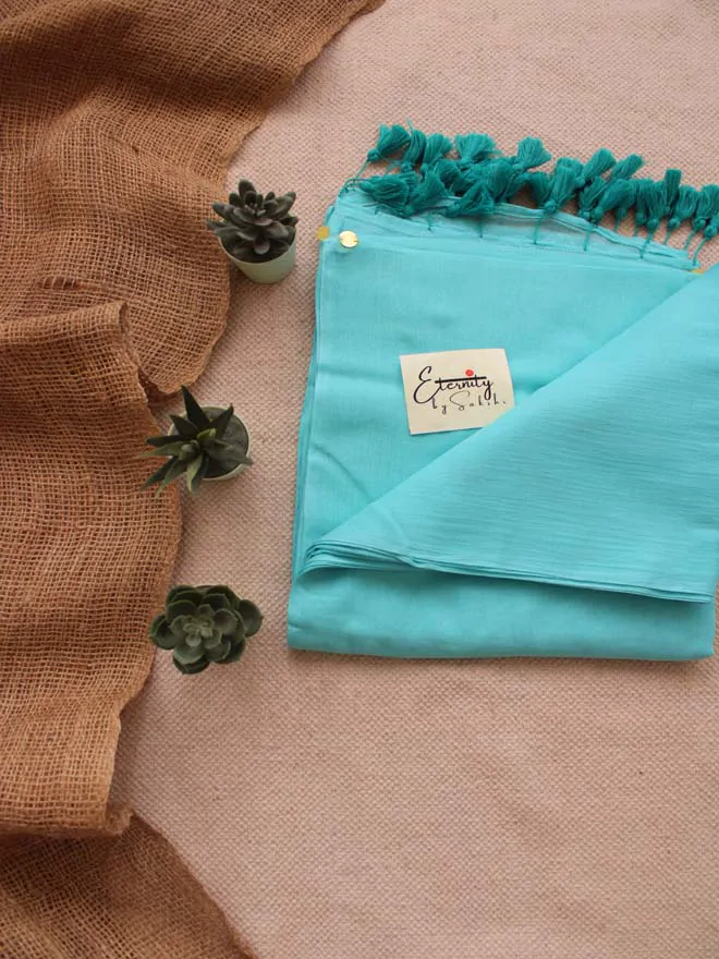 Aqua Impression Saree