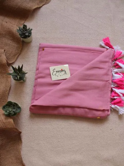 Pink Impression Saree