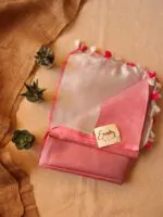Glittery Pink Saree