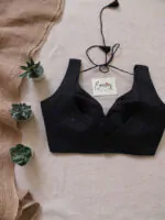 Black Madhubala Blouse